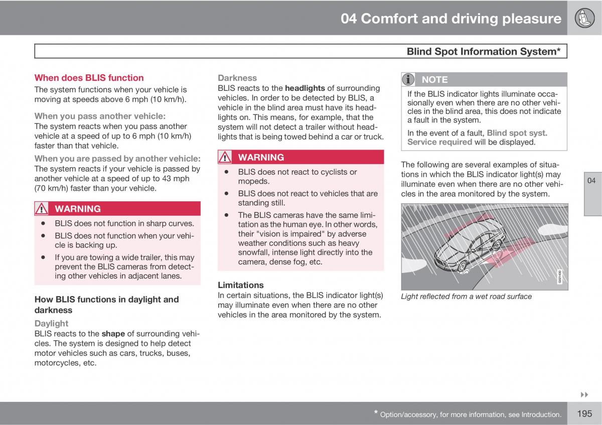 Volvo XC60 I 1 owners manual / page 195