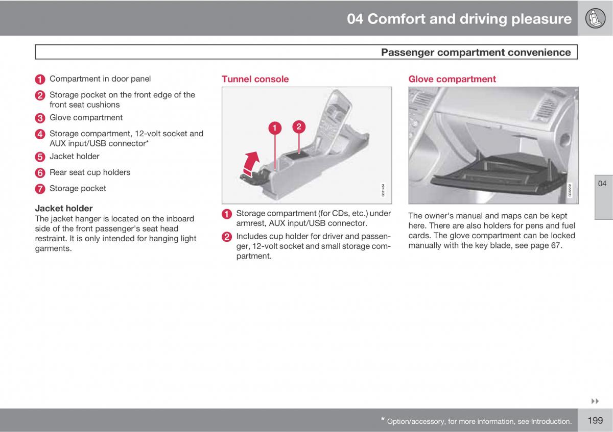 Volvo XC60 I 1 owners manual / page 199