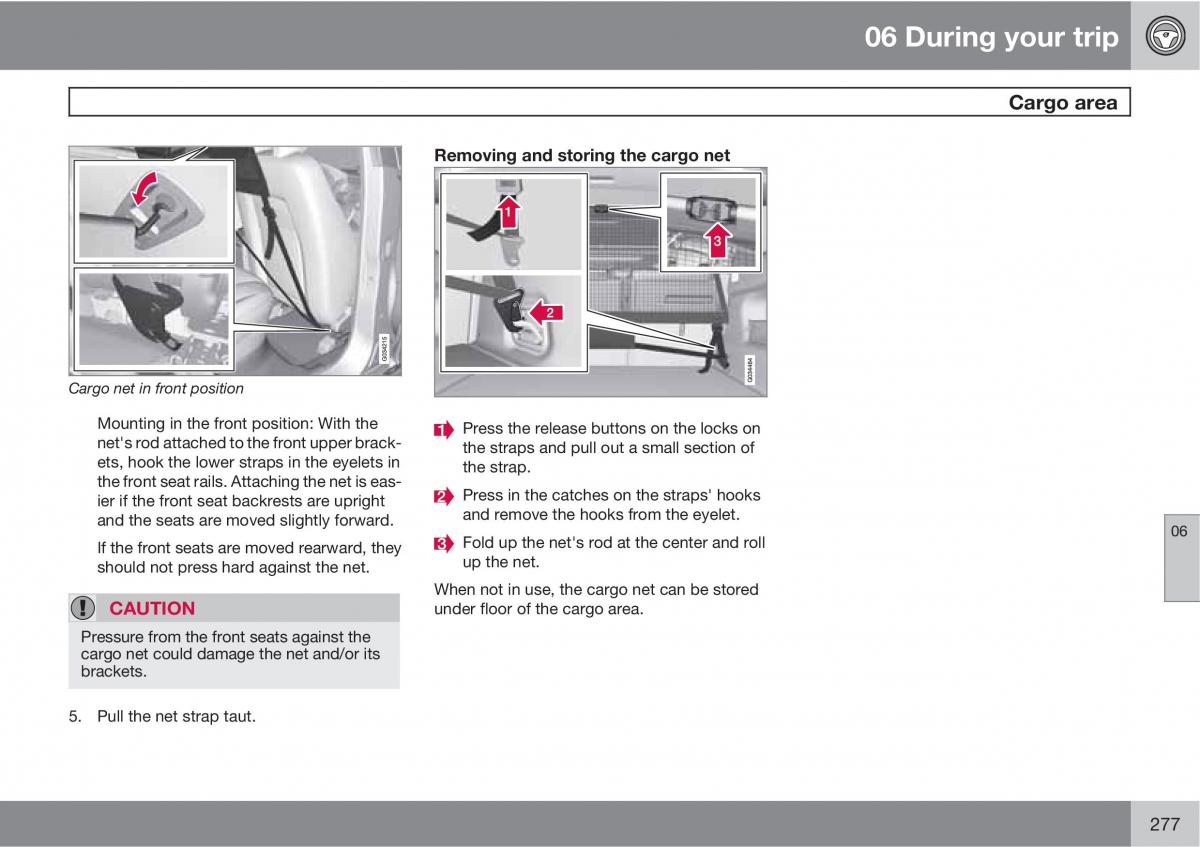 Volvo XC60 I 1 owners manual / page 277