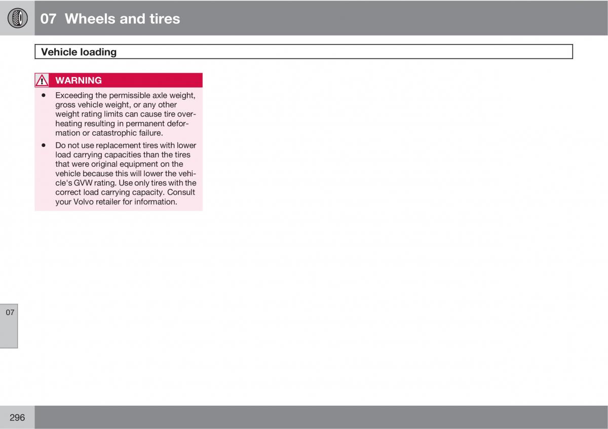 Volvo XC60 I 1 owners manual / page 296