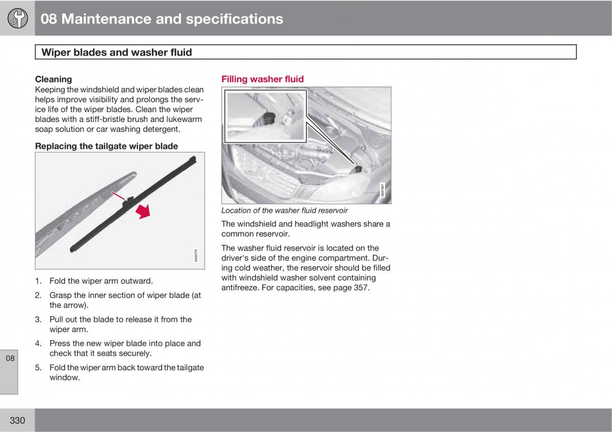 Volvo XC60 I 1 owners manual / page 330