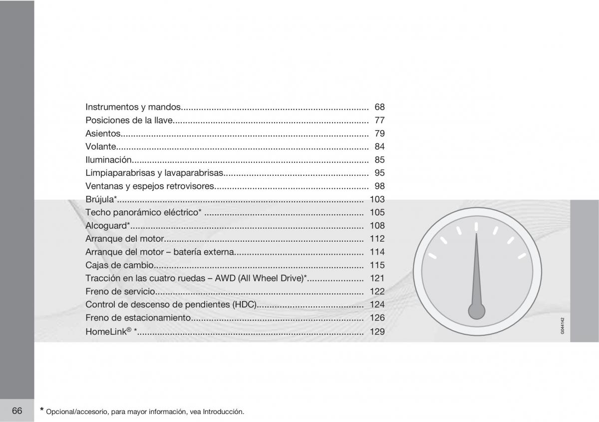 Volvo XC60 I 1 manual del propietario / page 66