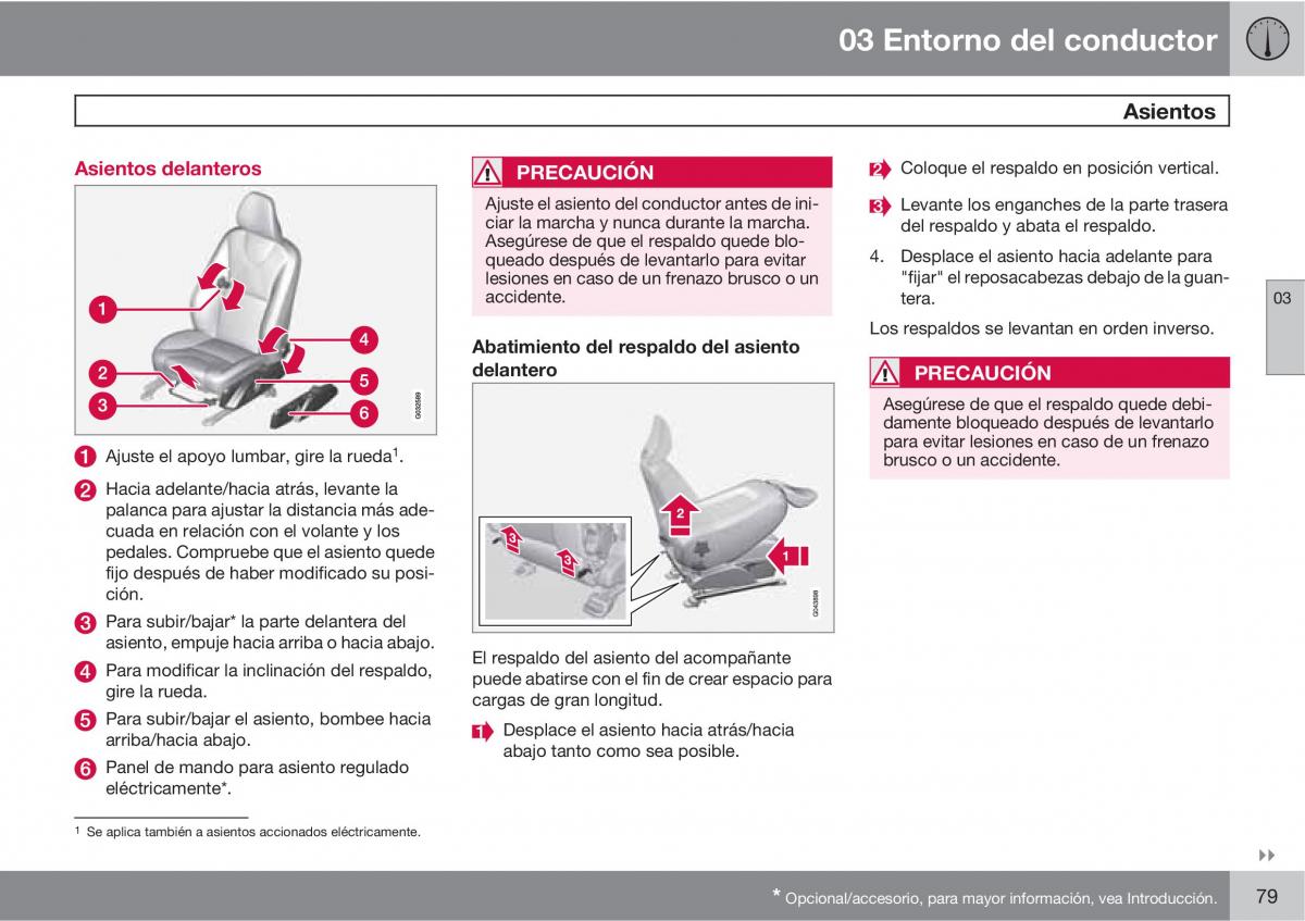 Volvo XC60 I 1 manual del propietario / page 79