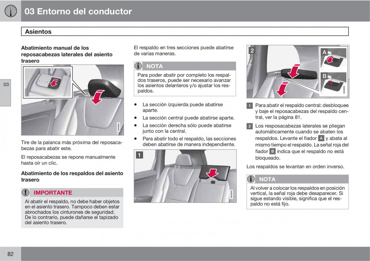 Volvo XC60 I 1 manual del propietario / page 82