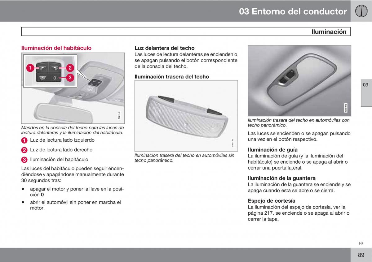 Volvo XC60 I 1 manual del propietario / page 89