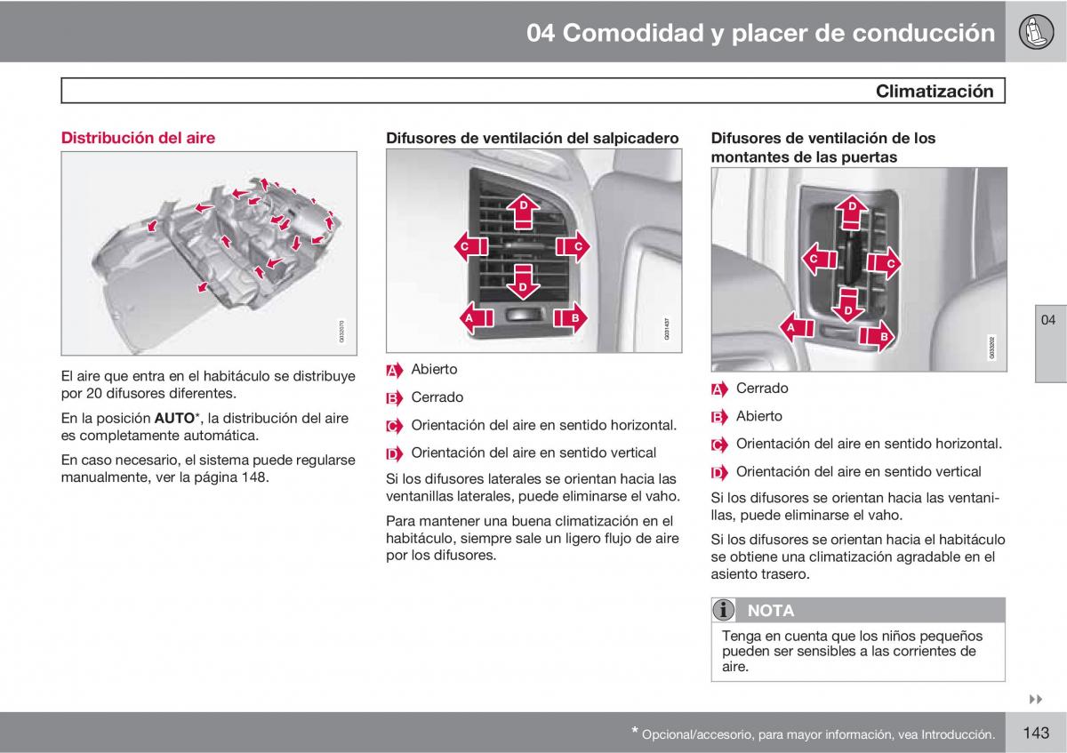 Volvo XC60 I 1 manual del propietario / page 143