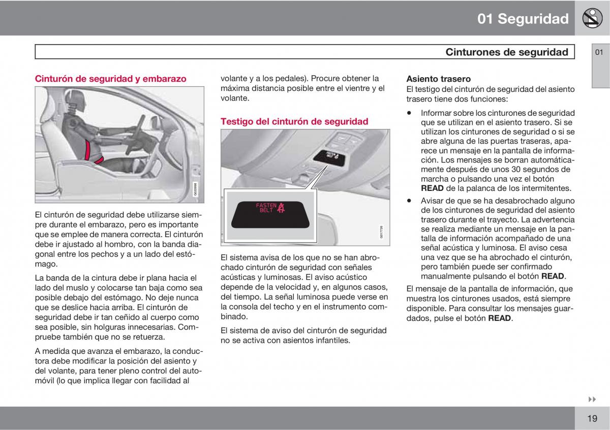 Volvo XC60 I 1 manual del propietario / page 19