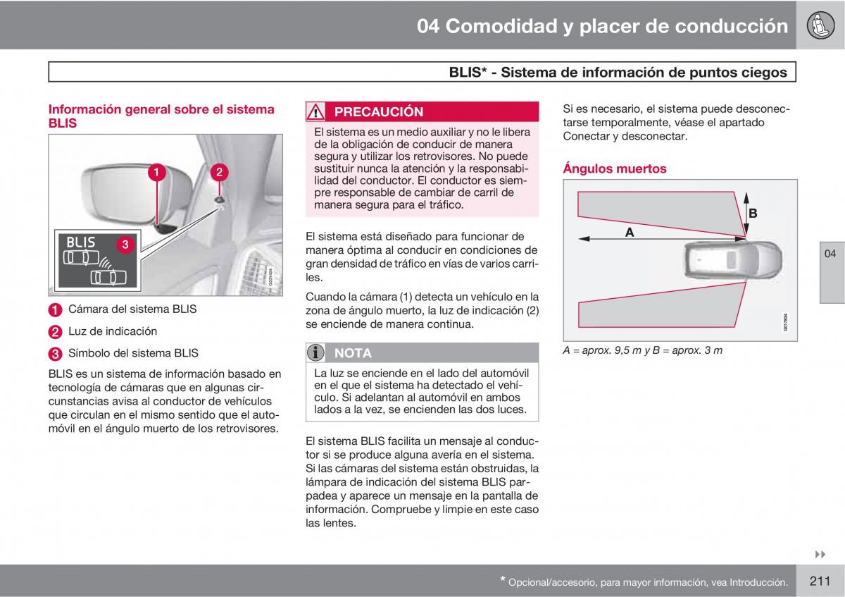 Volvo XC60 I 1 manual del propietario / page 211