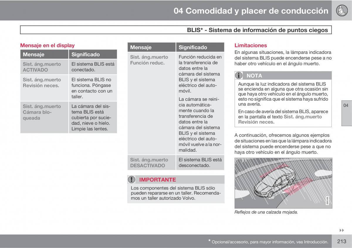 Volvo XC60 I 1 manual del propietario / page 213