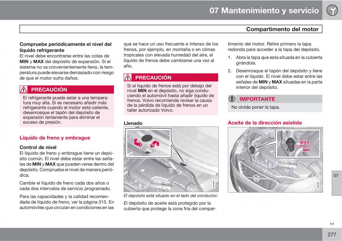 Volvo XC60 I 1 manual del propietario / page 277