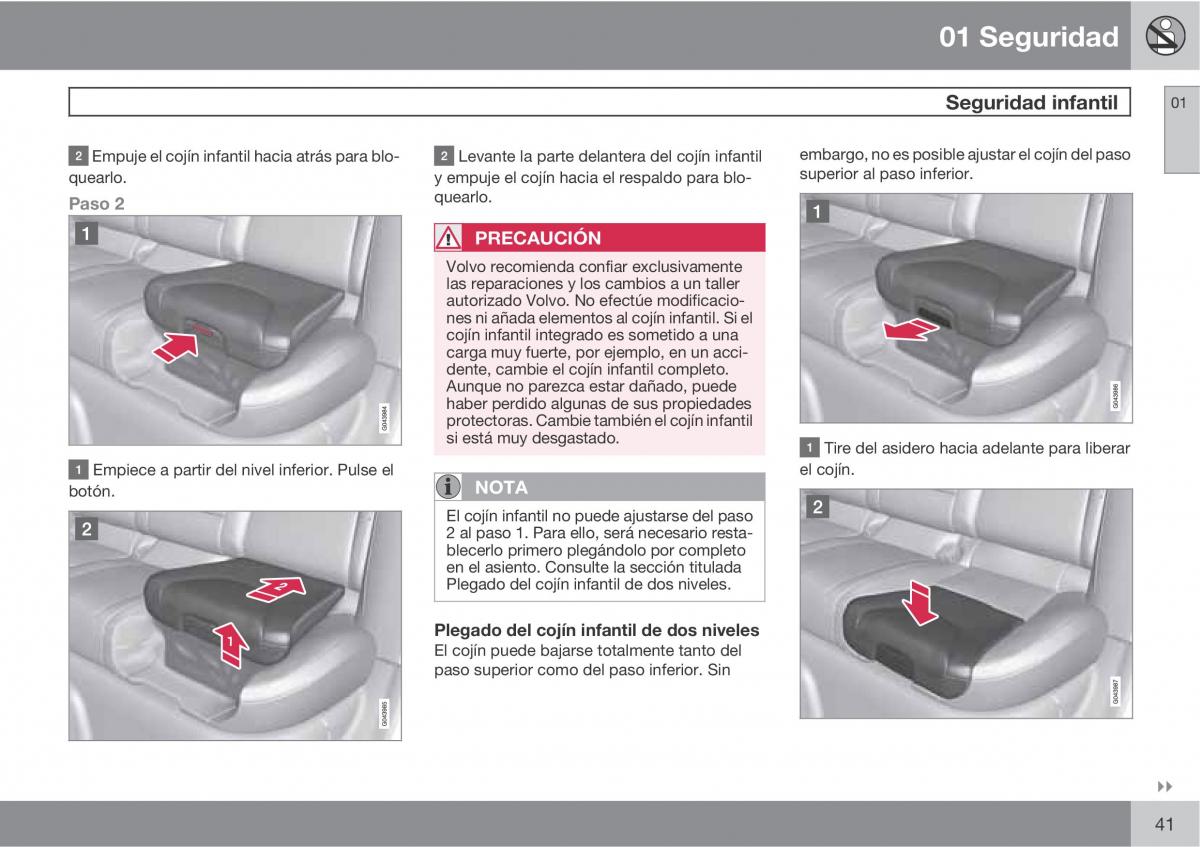 Volvo XC60 I 1 manual del propietario / page 41