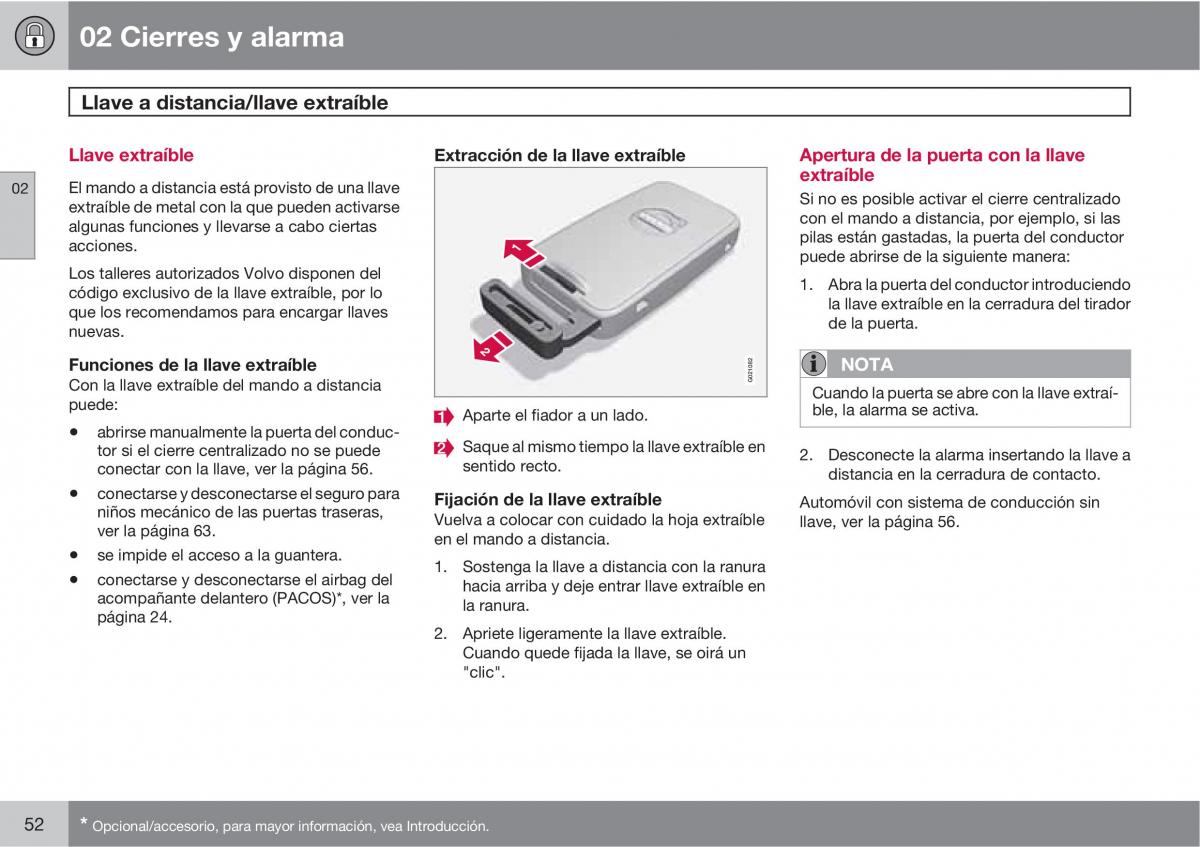 Volvo XC60 I 1 manual del propietario / page 52