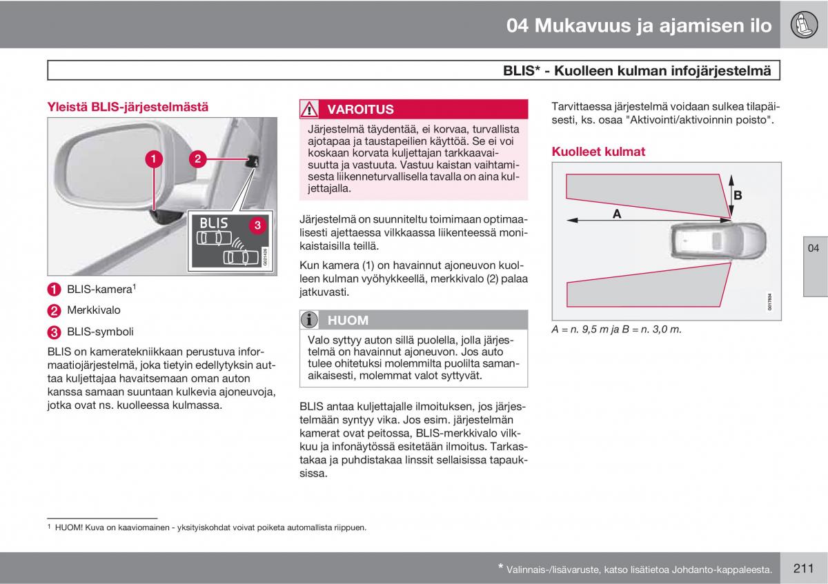 Volvo XC60 I 1 omistajan kasikirja / page 213