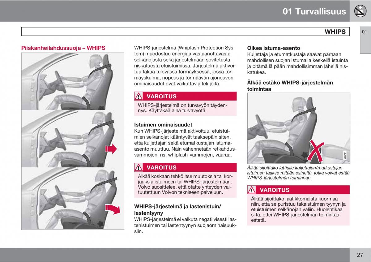 Volvo XC60 I 1 omistajan kasikirja / page 29