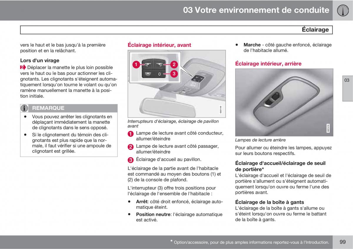 Volvo XC60 I 1 manuel du proprietaire / page 101