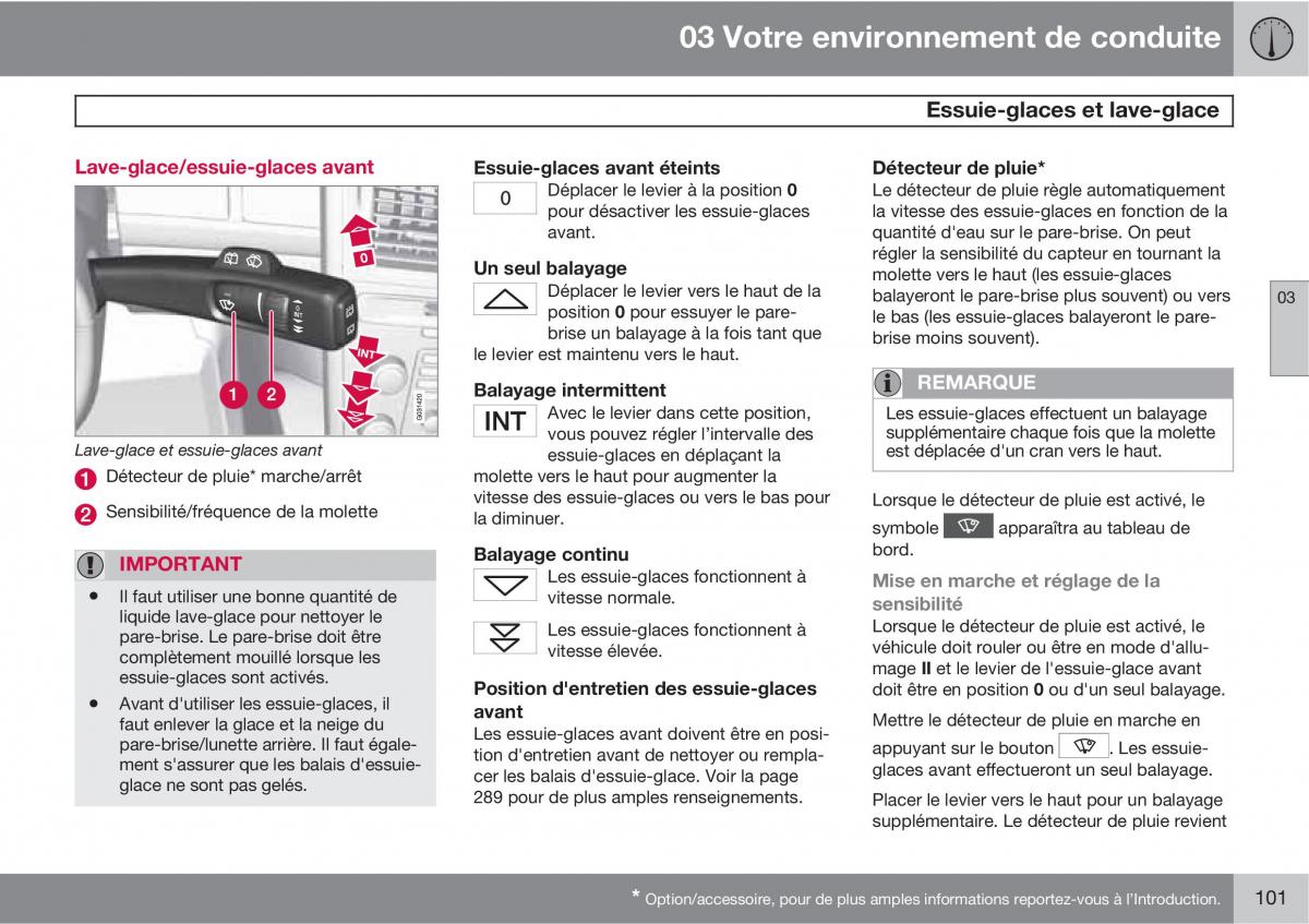 Volvo XC60 I 1 manuel du proprietaire / page 103