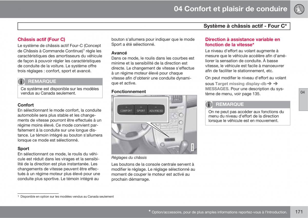 Volvo XC60 I 1 manuel du proprietaire / page 173