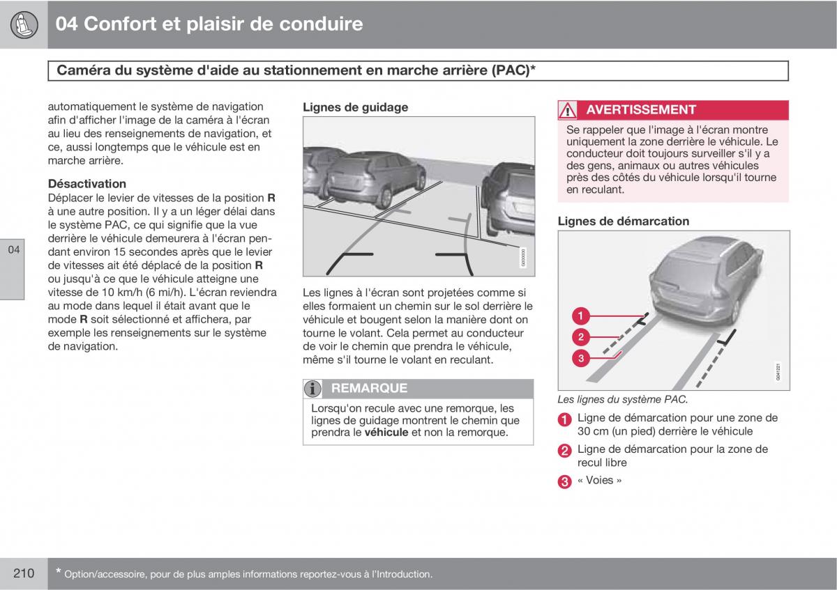 Volvo XC60 I 1 manuel du proprietaire / page 212