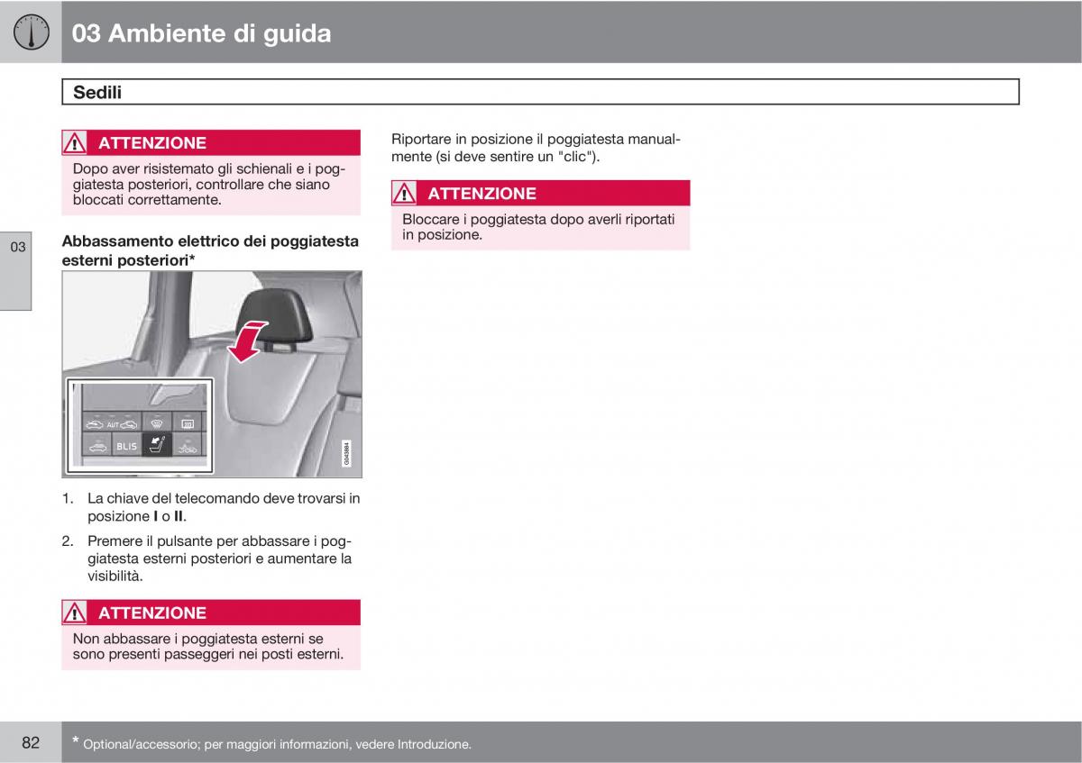 manual  Volvo XC60 I 1 manuale del proprietario / page 82