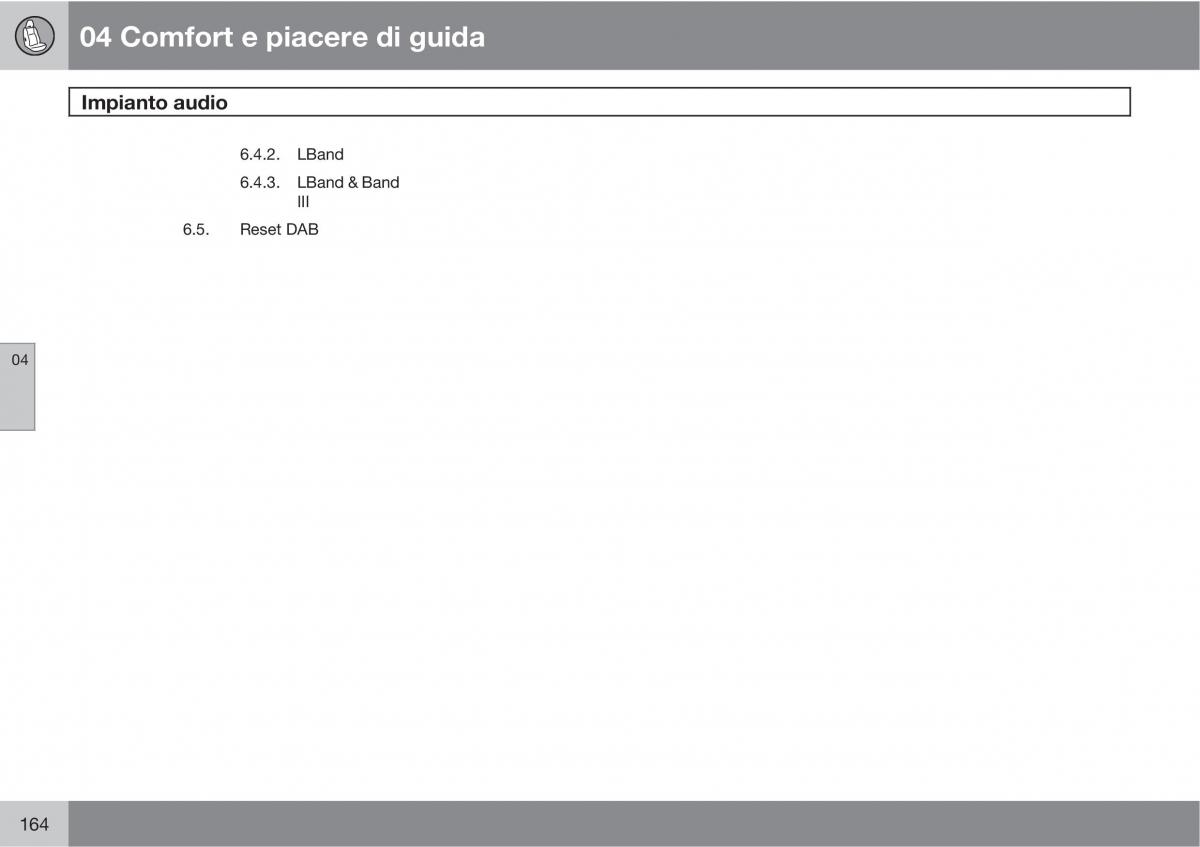 manual  Volvo XC60 I 1 manuale del proprietario / page 164