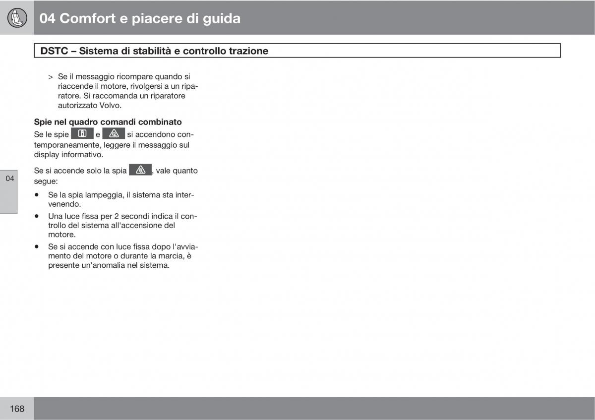 manual  Volvo XC60 I 1 manuale del proprietario / page 168