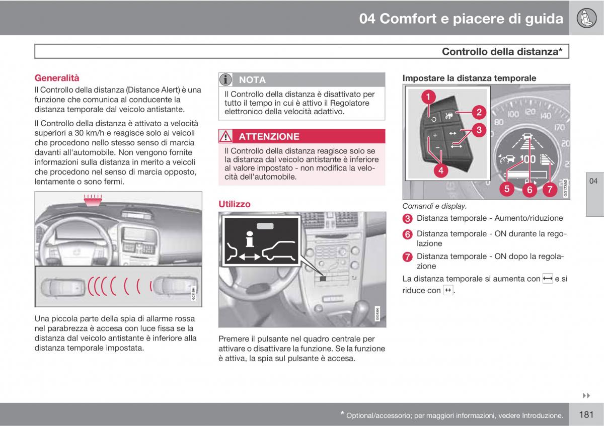 manual  Volvo XC60 I 1 manuale del proprietario / page 181