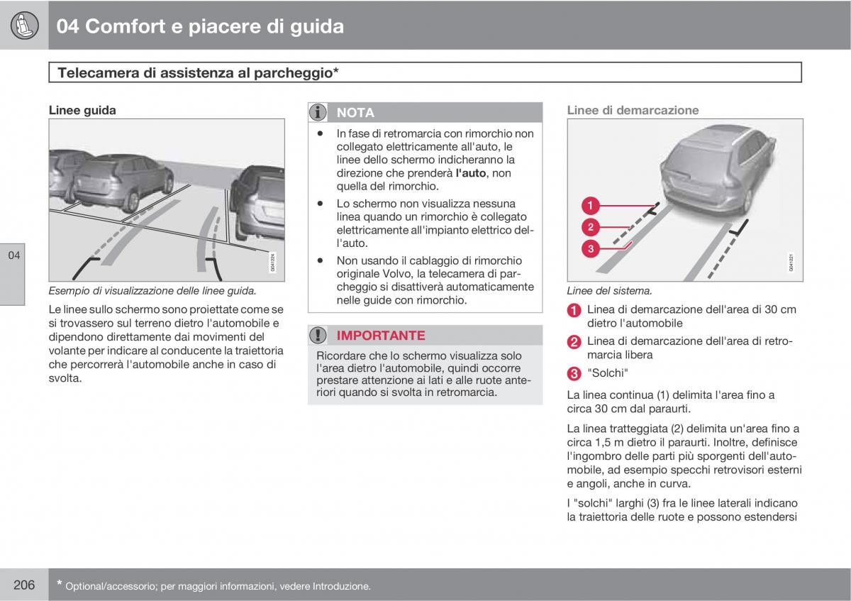 manual  Volvo XC60 I 1 manuale del proprietario / page 206