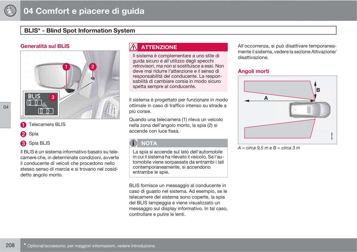 manual  Volvo XC60 I 1 manuale del proprietario / page 208