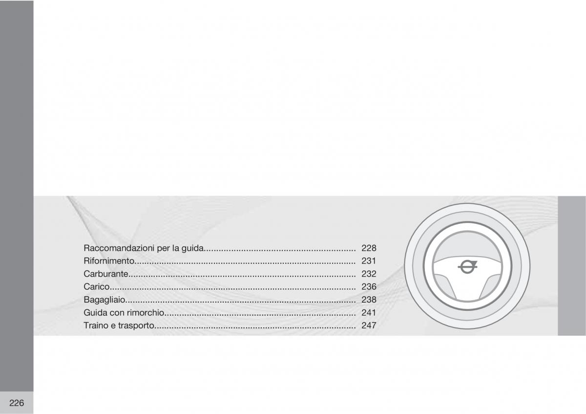 manual  Volvo XC60 I 1 manuale del proprietario / page 226