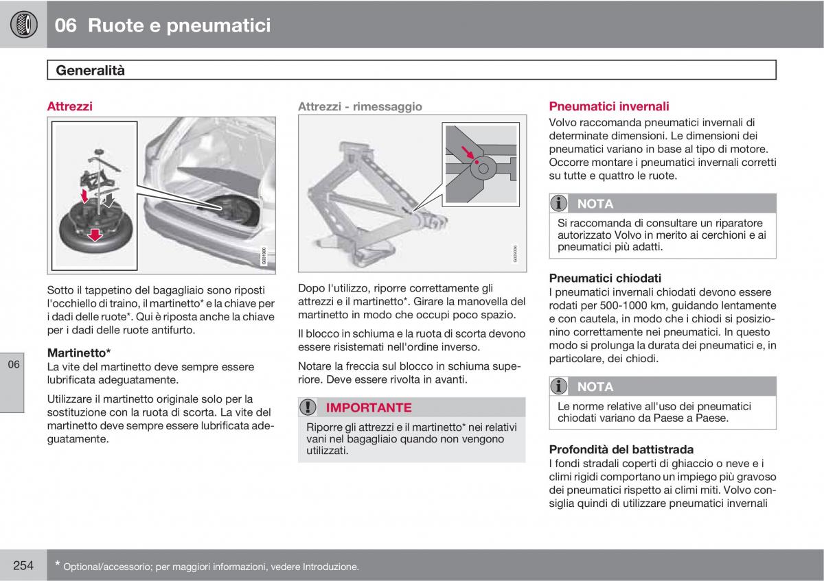 manual  Volvo XC60 I 1 manuale del proprietario / page 254