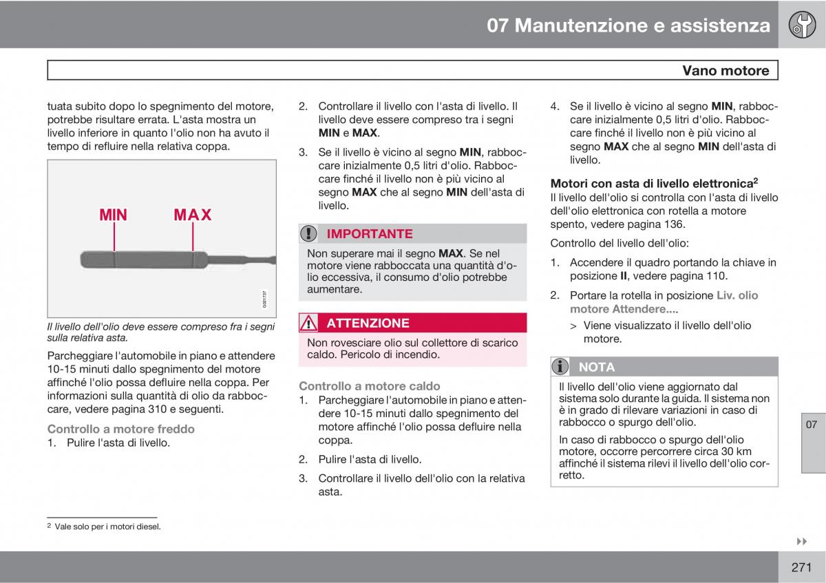 manual  Volvo XC60 I 1 manuale del proprietario / page 271