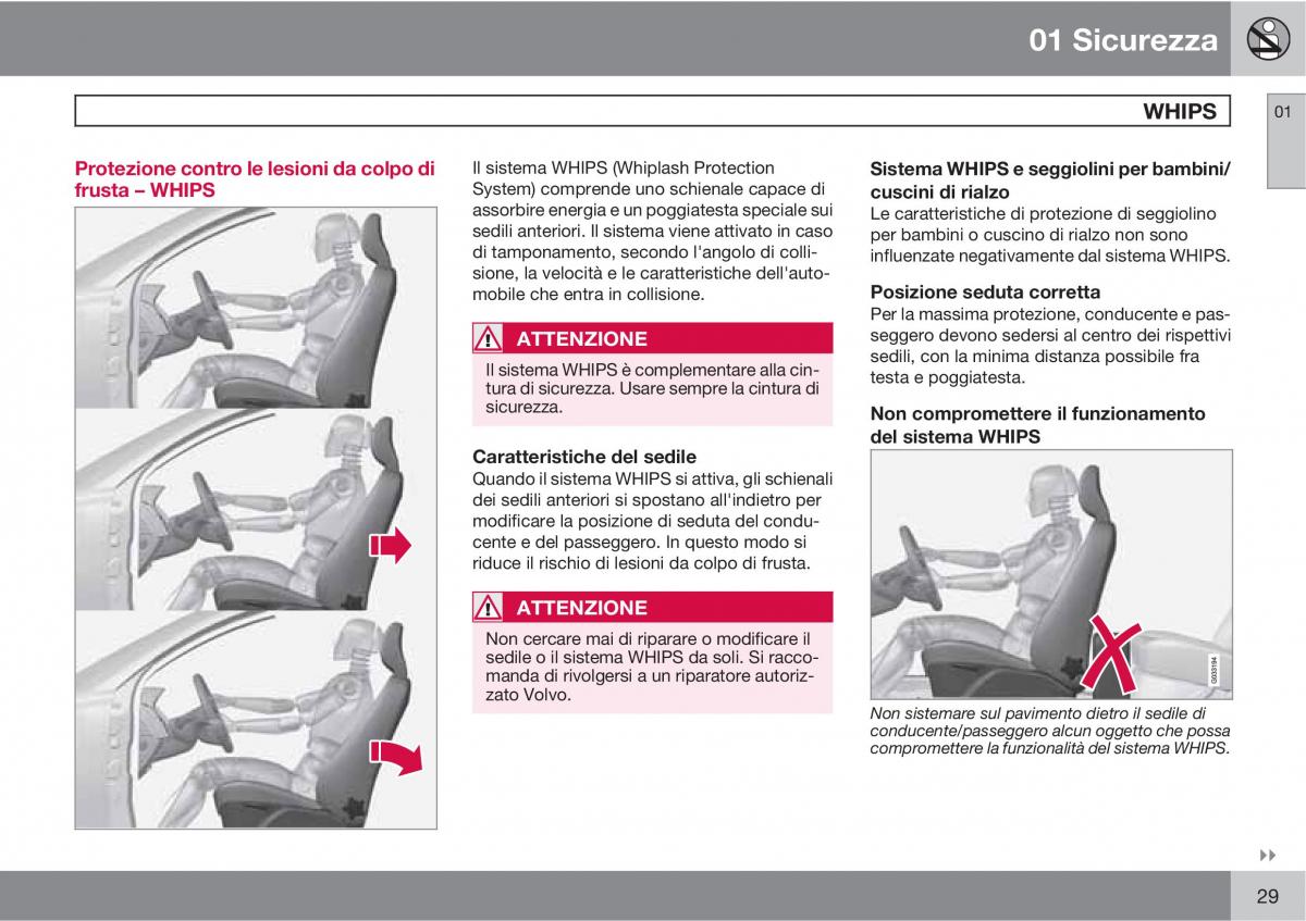 manual  Volvo XC60 I 1 manuale del proprietario / page 29