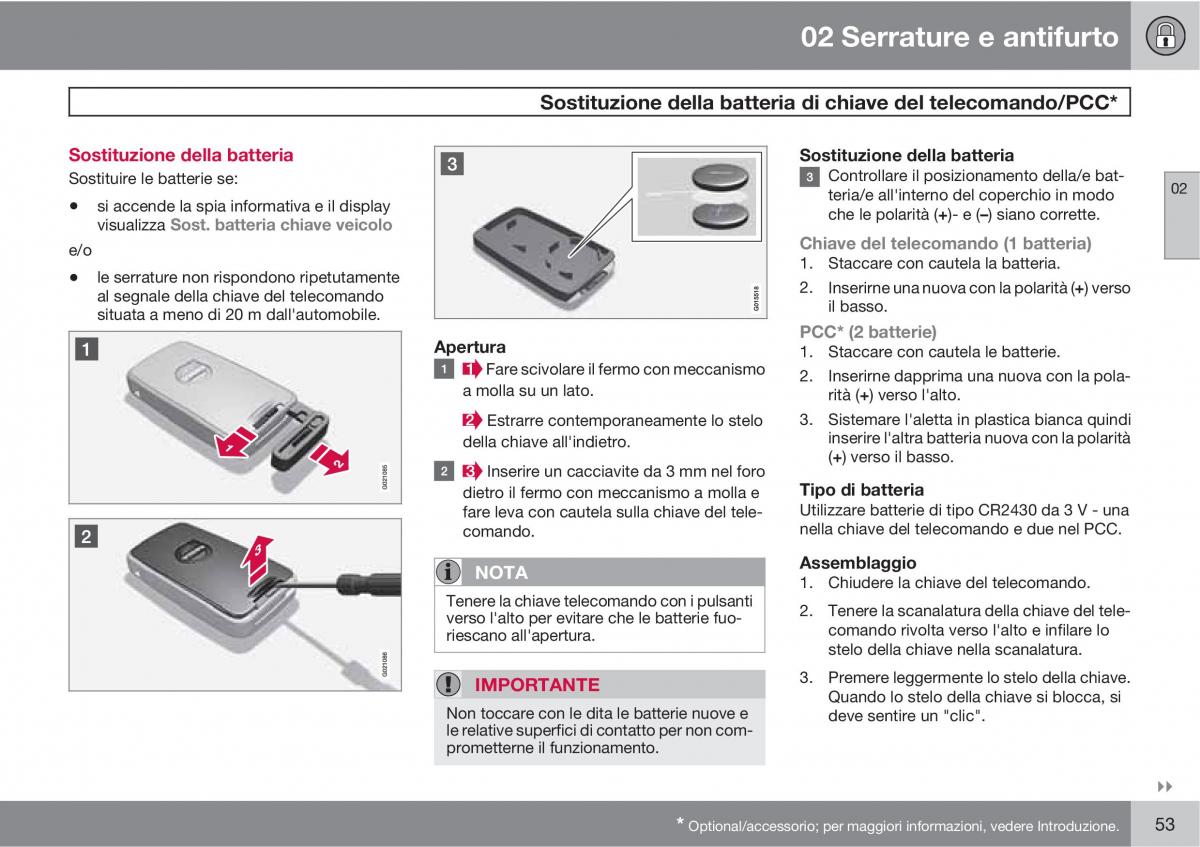 manual  Volvo XC60 I 1 manuale del proprietario / page 53