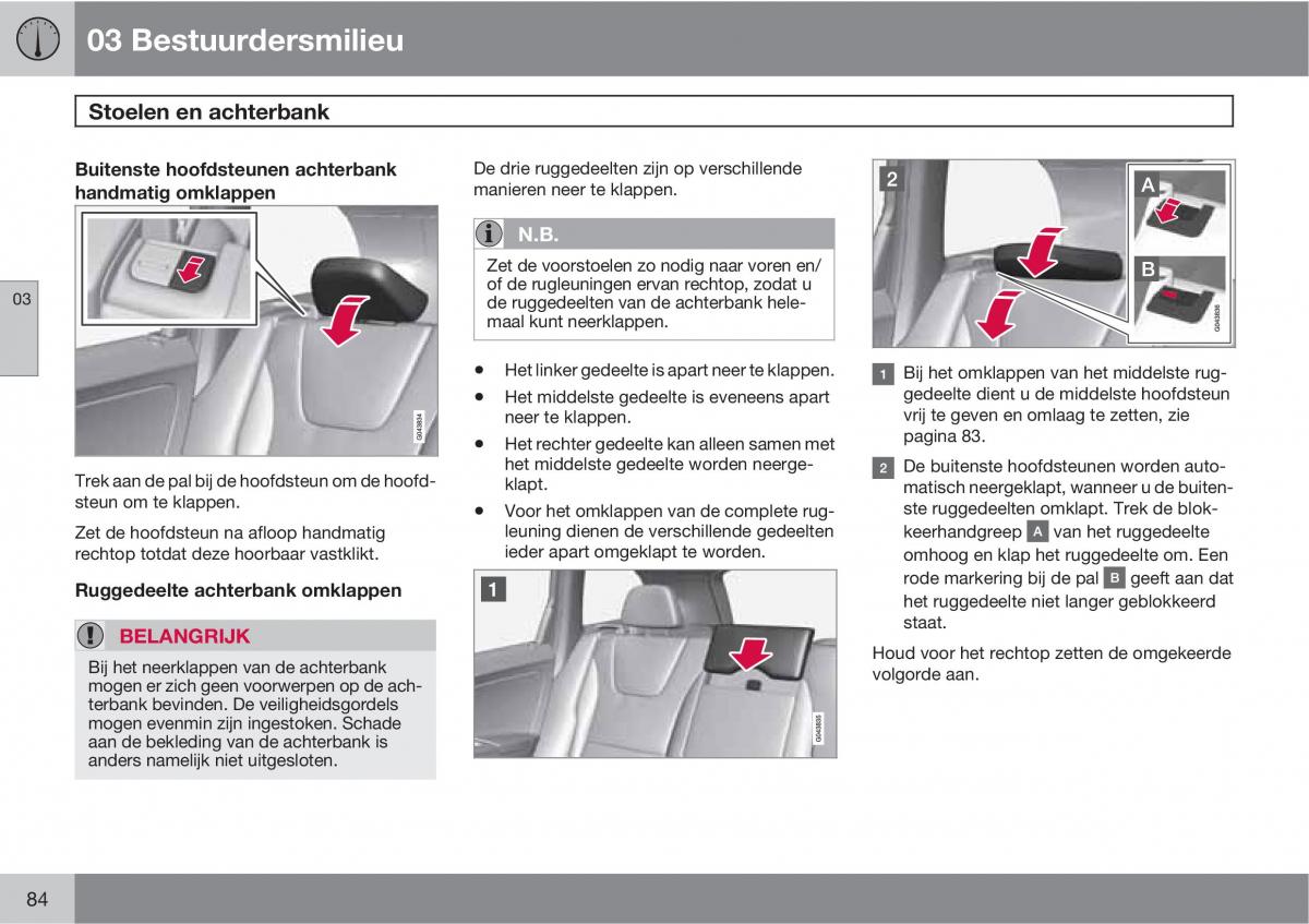 Volvo XC60 I 1 handleiding / page 84