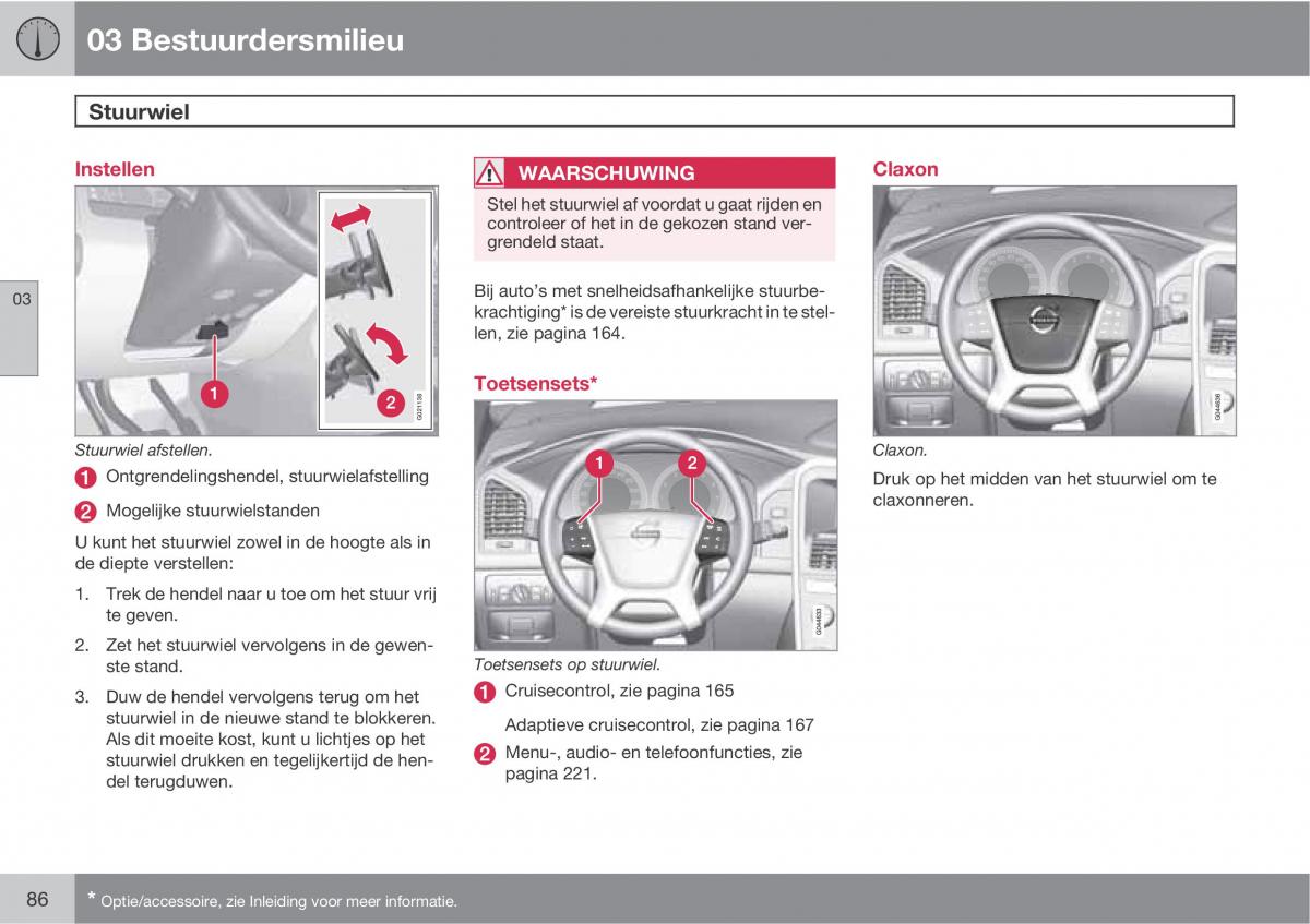 Volvo XC60 I 1 handleiding / page 86