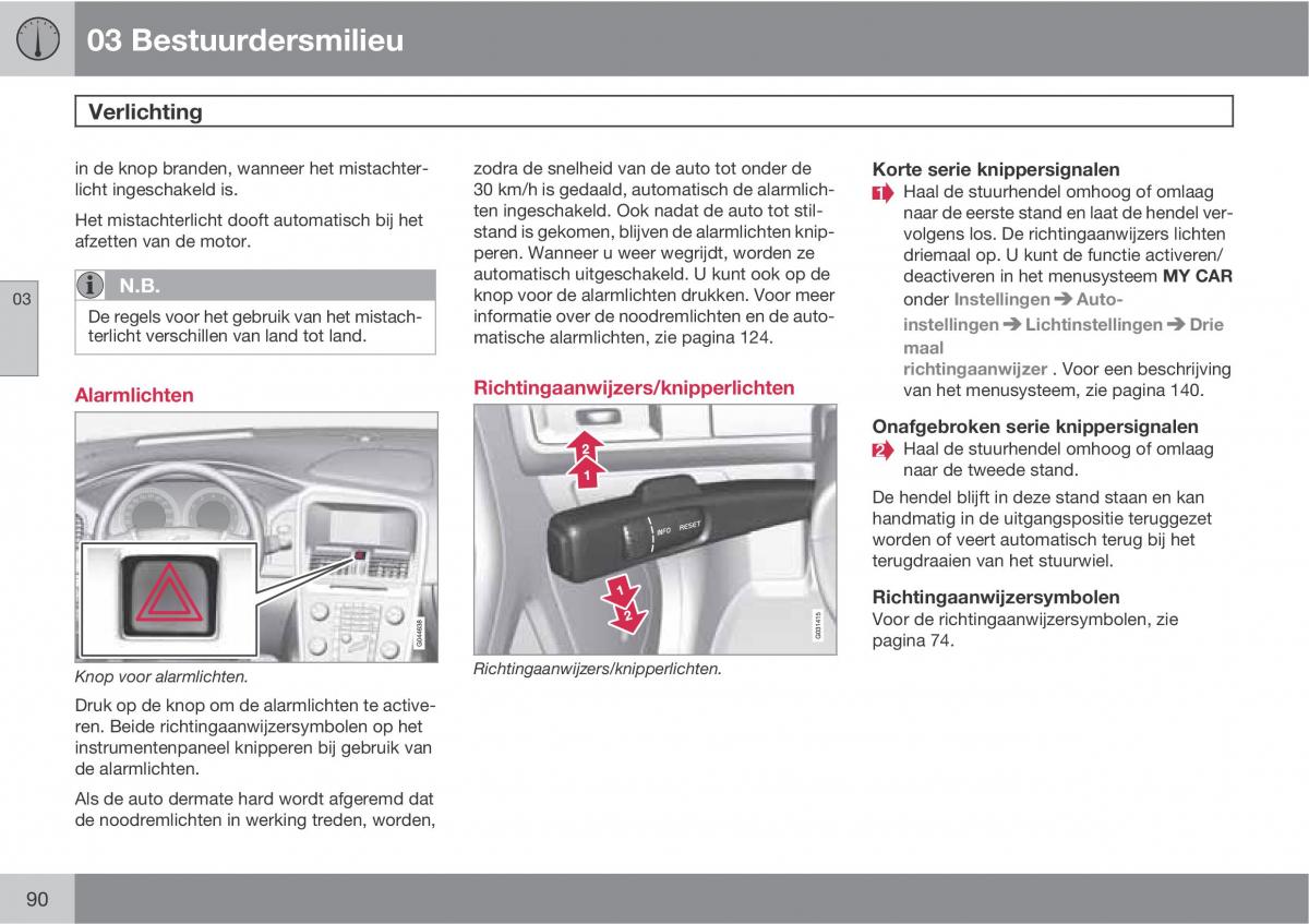 Volvo XC60 I 1 handleiding / page 90