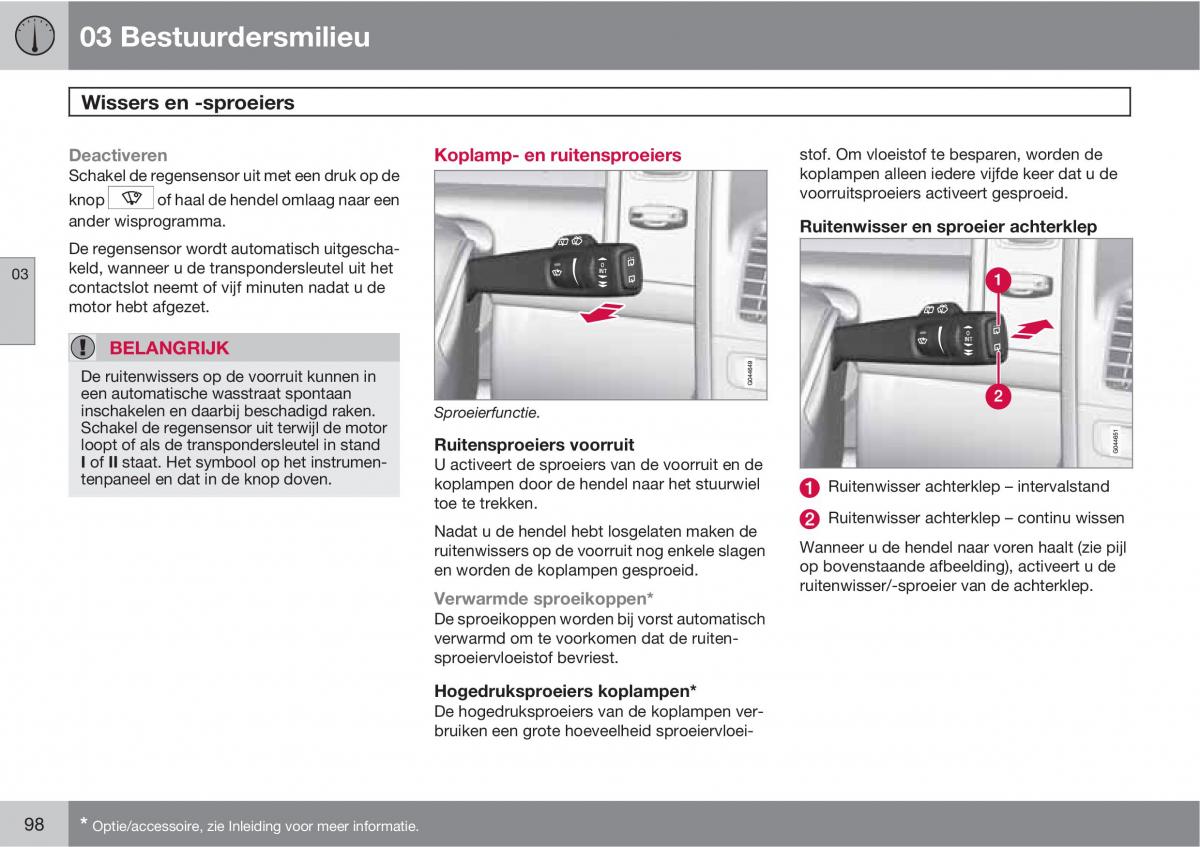 Volvo XC60 I 1 handleiding / page 98