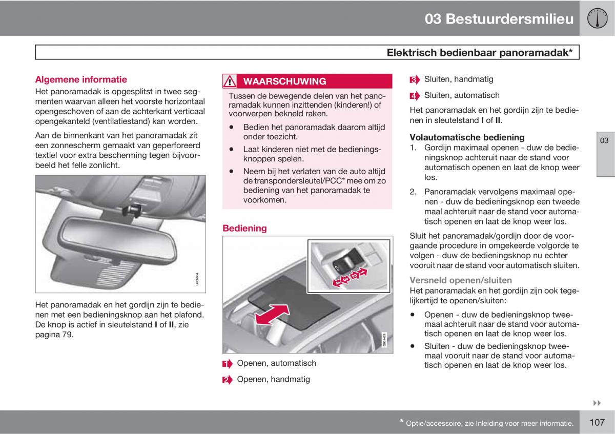 Volvo XC60 I 1 handleiding / page 107