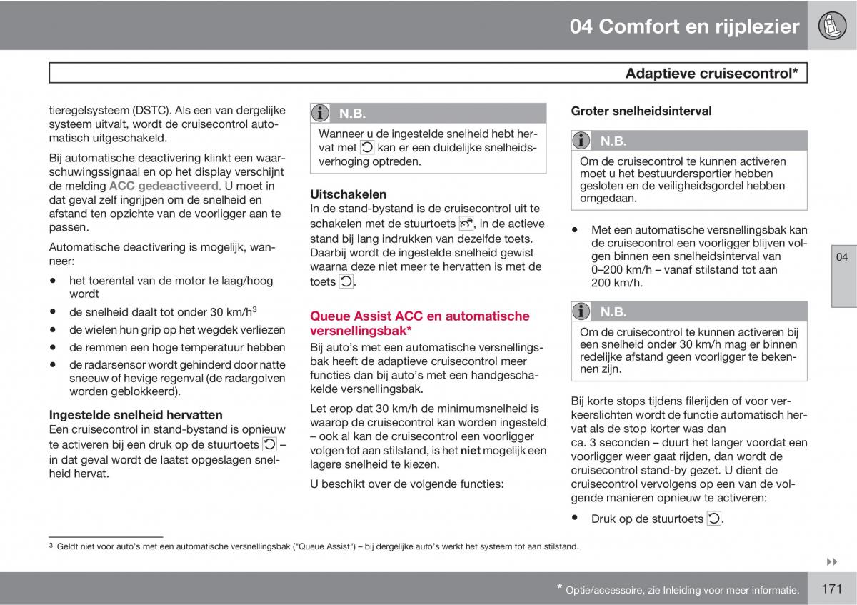 Volvo XC60 I 1 handleiding / page 171