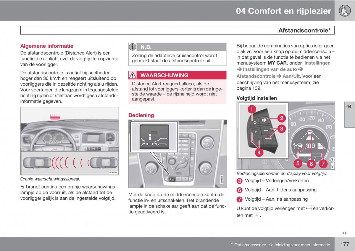 Volvo XC60 I 1 handleiding / page 177