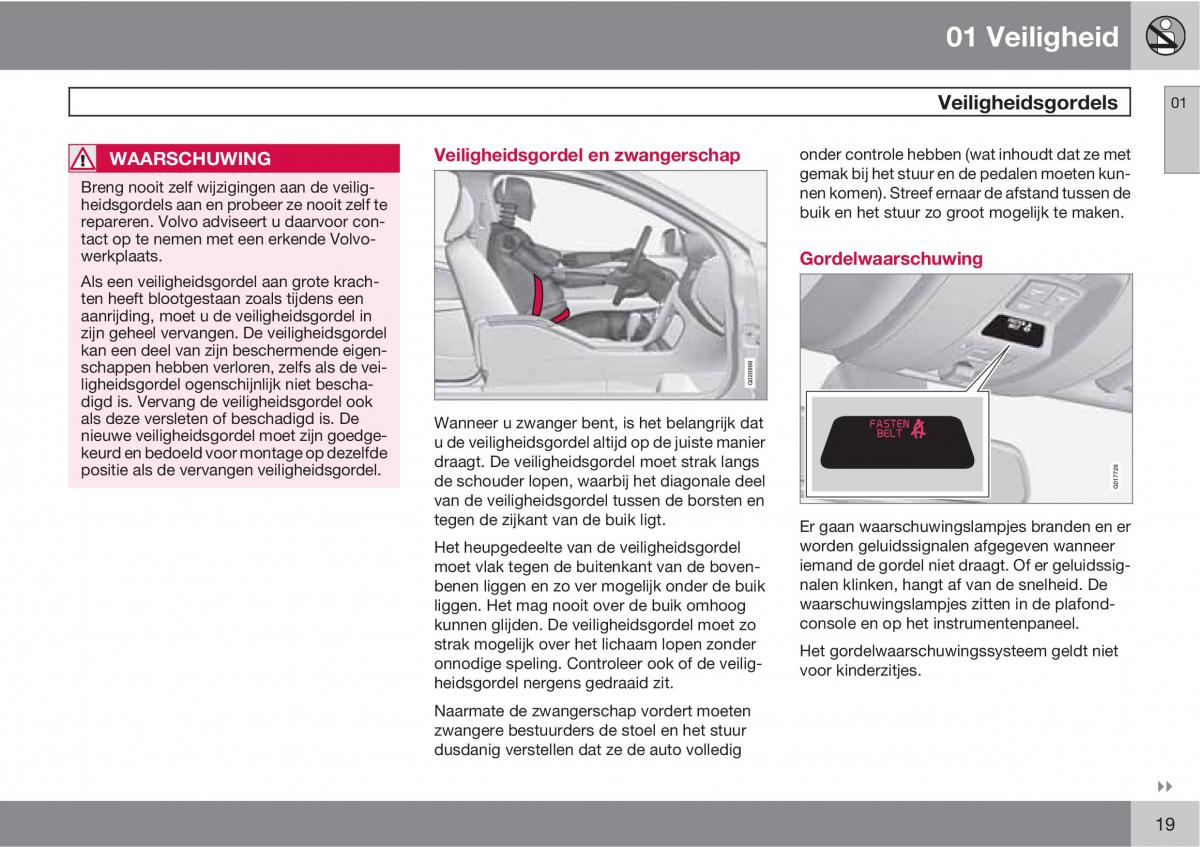 Volvo XC60 I 1 handleiding / page 19