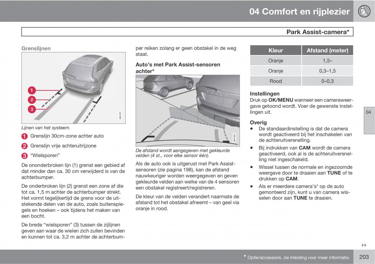 Volvo XC60 I 1 handleiding / page 203