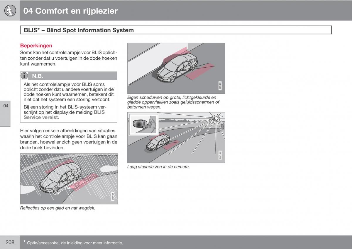 Volvo XC60 I 1 handleiding / page 208