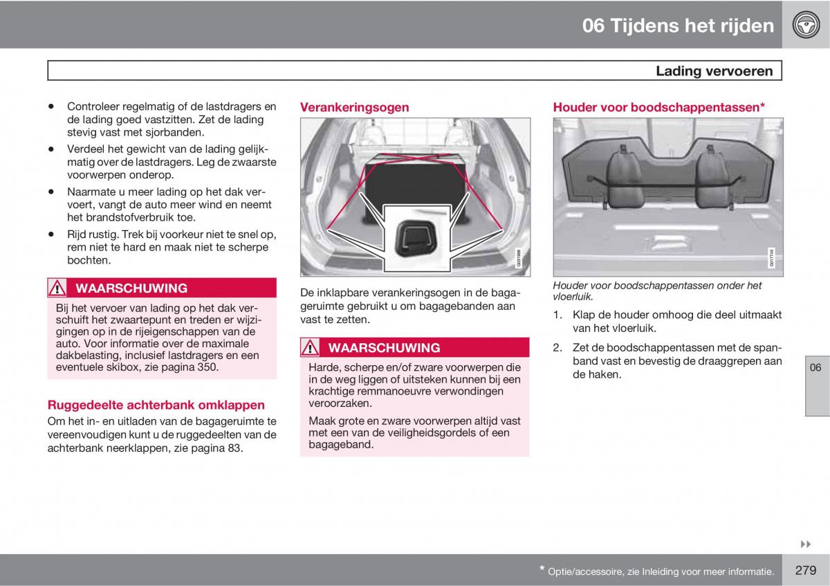 Volvo XC60 I 1 handleiding / page 279