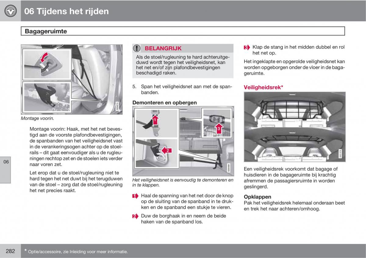 Volvo XC60 I 1 handleiding / page 282