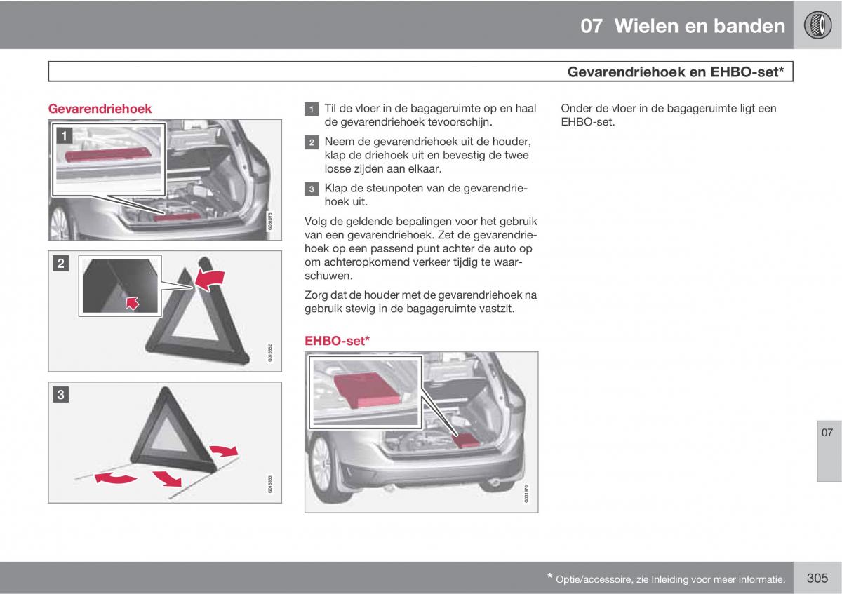 Volvo XC60 I 1 handleiding / page 305