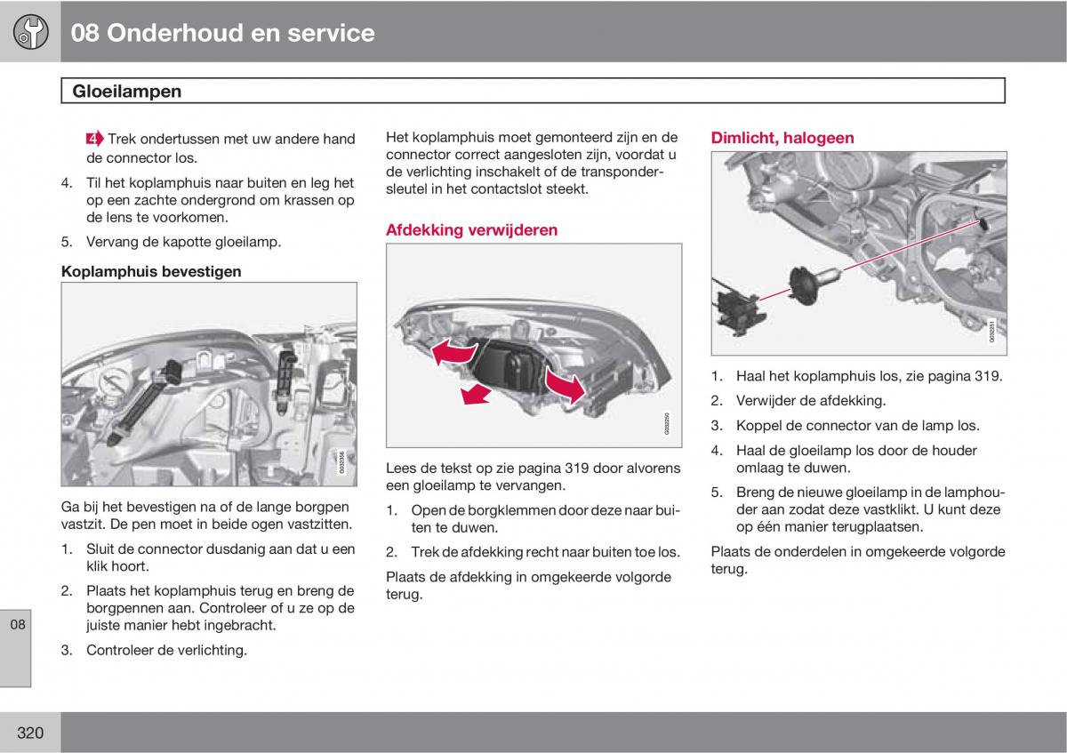 Volvo XC60 I 1 handleiding / page 320