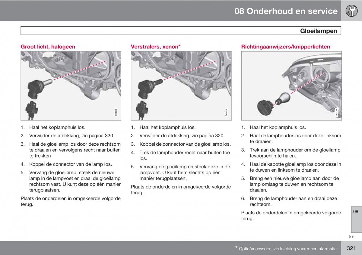 Volvo XC60 I 1 handleiding / page 321