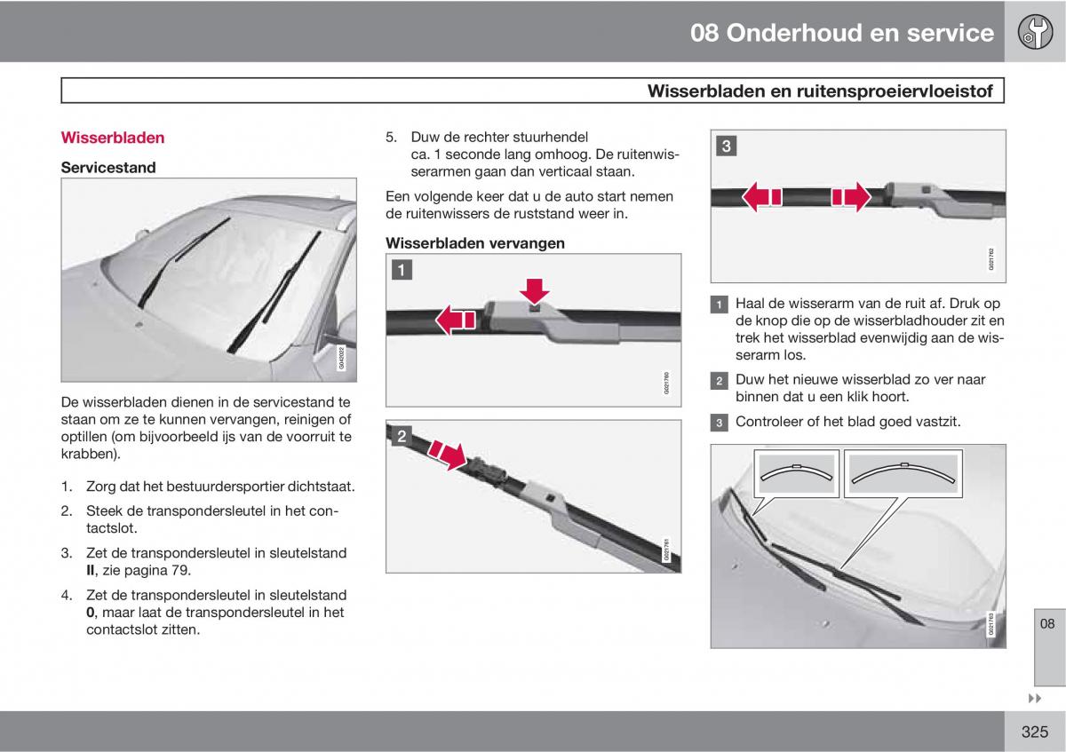 Volvo XC60 I 1 handleiding / page 325