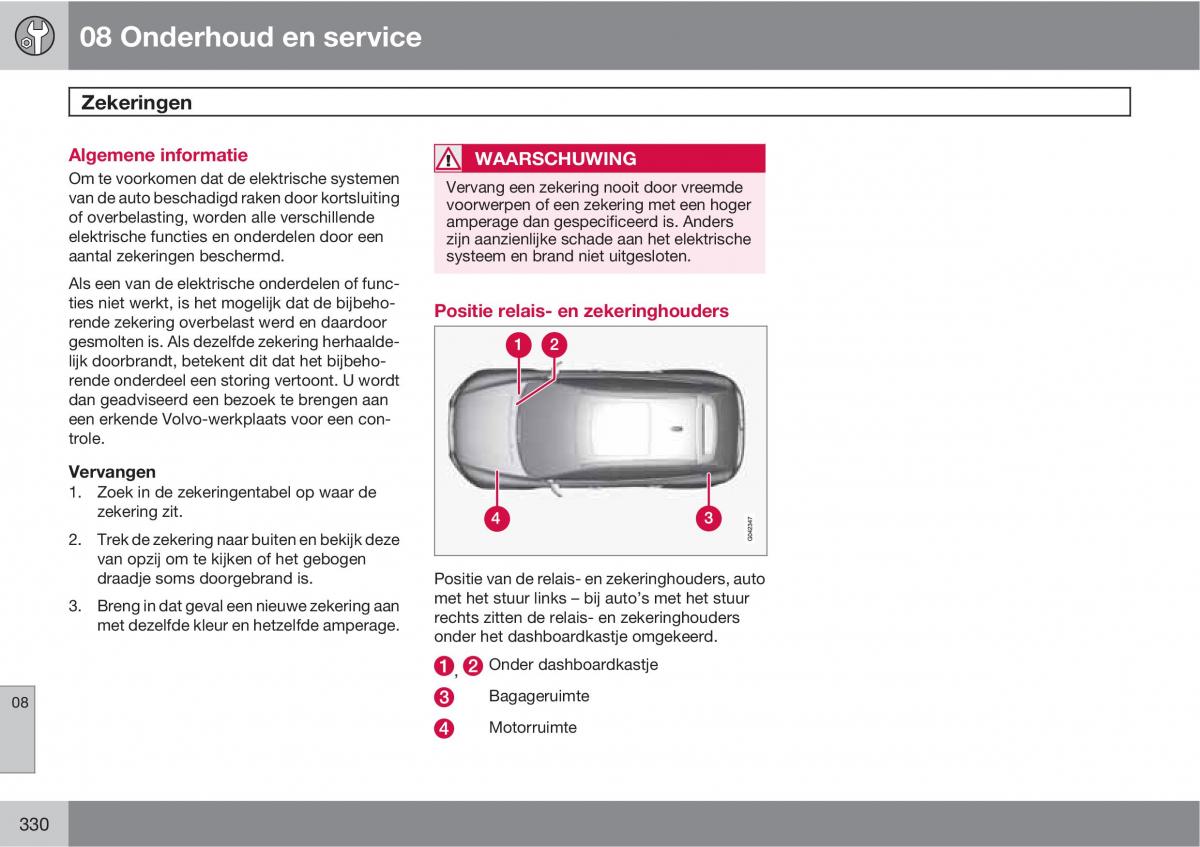 Volvo XC60 I 1 handleiding / page 330